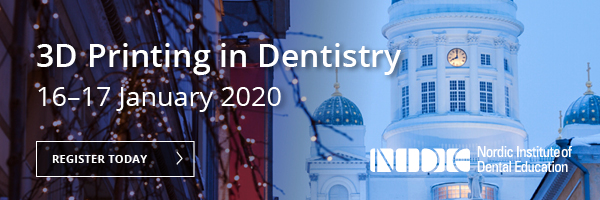 NIDE 3D printing in dentistry